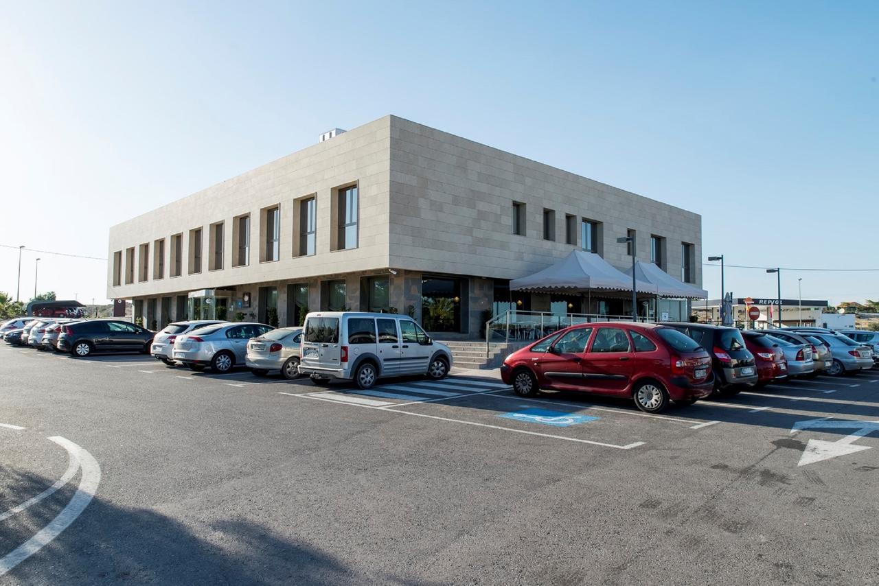 Hotel Venta Banos Campos del Río Exterior foto
