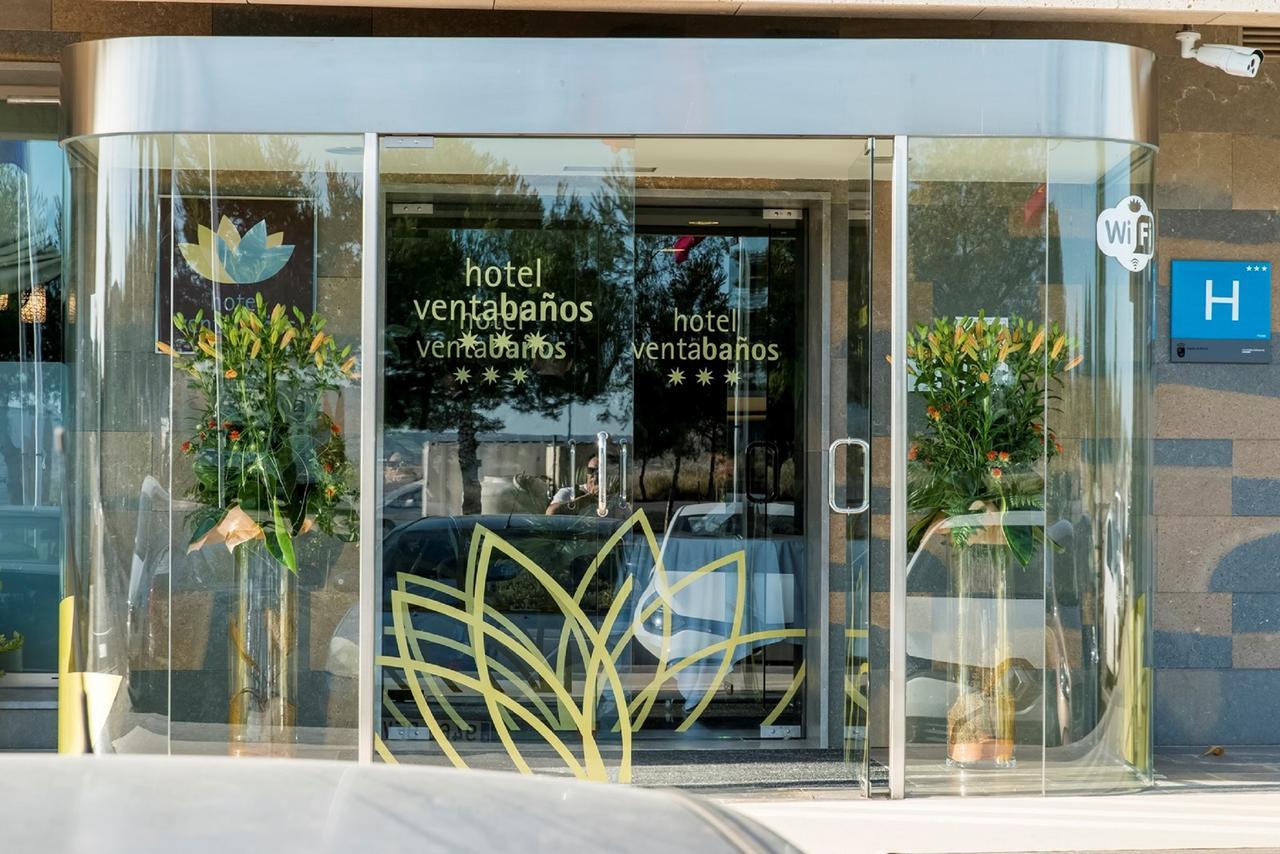Hotel Venta Banos Campos del Río Exterior foto